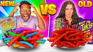 NEW VS OLD FOOD CHALLENGE 2 [upl. by Ansela]