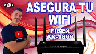 🔰 Cambia el NOMBRE y la CONTRASEÑA de tu WIFI  fibex AX 1800 quotEL NEGROquot 🔥 [upl. by Anaiv]