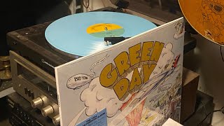 UNBOXING GREEN DAY DOOKIE 30th Anniversary Edition on Baby Blue VINYL [upl. by Romulus]