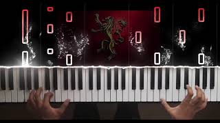 The Rains of Castamere  Ramin Djawadi  Game of Thrones  Piano CoverTutorial [upl. by Bocyaj53]