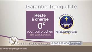 Roc Eclerc Prévoyance quotgarantie tranquilitéquot Publicité 020 [upl. by Hadnama265]