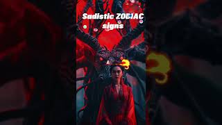 Sadistic ZODIAC signs noticias motivation moneyattraction money facts comment tarot [upl. by Towrey]