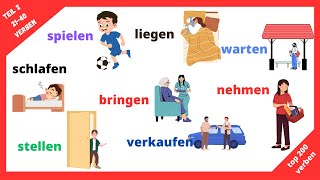 Mastering German Verbs Part 2 Present Past and Perfect Tense  A1B1  Grammar [upl. by Frannie]