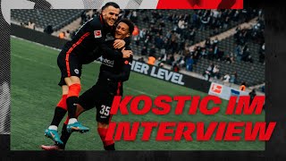 quotDas war nur im Kopfquot I Filip Kostic spricht nach dem 41Sieg über Hertha BSC [upl. by Preciosa]