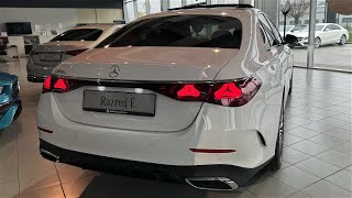 2024 Mercedes EClass AMG Line E 220 d  Visual review [upl. by Rogerg38]