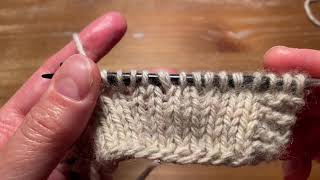 RLI vs InvR Increase  knitting tutorial [upl. by Barney]