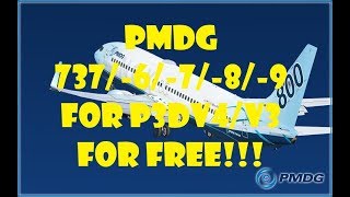 P3D V4  PMDG 737800 CRACK [upl. by Euqinimod]