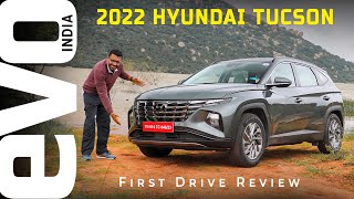 2022 Hyundai Tucson  Detailed first drive review  evo India [upl. by Nehpets]