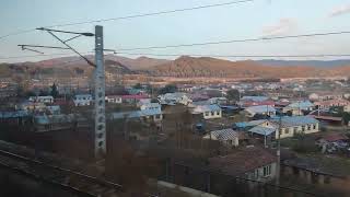 China railway：K728 crossing Daolin station Binsui railway 中国铁路：牡丹江广州K728次滨绥线道林村通过 [upl. by Thanos]