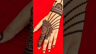 Beautiful mehndi  Easy mehndi designs 🌸  stylish mehndi 💞 shorts mehndi henna [upl. by Lovett]