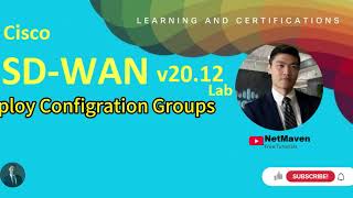 3 Cisco SDWAN v2012 Lab  Deploy Configration Groups [upl. by Christal]