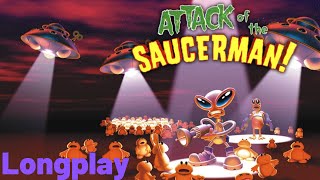 Attack Of The Saucerman Ps1 Longplay [upl. by Eno]