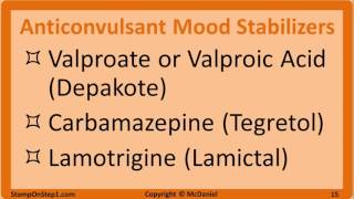 Antipsychotics Mood Stabilzers Anxiolytics [upl. by Annorah]