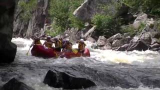 Maine Whitewater Rafting Penobscot River [upl. by Tnias46]