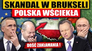 POLSKA OSTRO REAGUJE NA SKANDAL W BRUKSELI [upl. by Nere519]