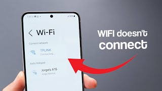 How to Fix WIFI Not Connecting on Android  Very Easy [upl. by Fransis368]