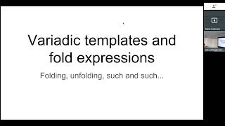 Variadic templates and foldexpressions [upl. by Ednarb]