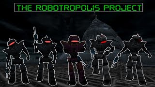 Half Life  The Robotropolis Project Demo Mod Full Walkthrough [upl. by Wallis939]