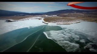 Bazaleti Lake in winter  ბაზალეთის ტბა ზამთარში [upl. by Aiello]