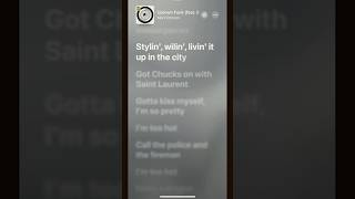 Uptown Funk lyrics 🎶 [upl. by Ninaj]