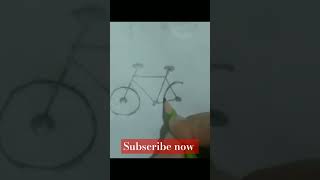 Cycle 🚲🚲 drawing  cycle  technique art shorts youtubeshorts drawdreams easydrawing [upl. by Eninnaej]