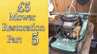 £5 Mower Restoration Part 5 smallenginenation [upl. by Rosmarin]