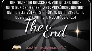 Die Zeichen der Zeit Ankündigung der Wiederkunft Jesu  Joachim Langhammer 1986 Endzeitlehre [upl. by Ahsienot]