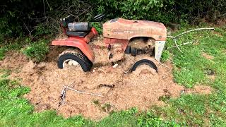 Will it Run 48 Year Old Tractor Jacobsen Garden Tractor [upl. by Ikik785]