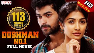 Dushman No1 Hindi Dubbed Full Movie MUKUNDA  Varun Tej Pooja Hegde  Aditya Movies [upl. by Nimesh]