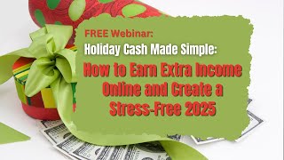 Worried About Holiday Expenses Let’s Fix That  Nov 22 Webinar Replay [upl. by Nitas501]