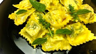 Как приготовить равиоли очень быстро Мега вкус 👍👍 домавместе равиоли [upl. by Yrtnahc]