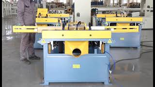 SF7011 Wood Pallet Notching Machine [upl. by Sihtnyc]