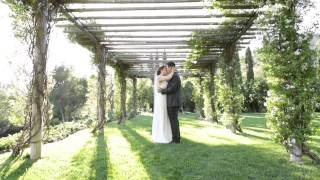 San Ysidro Ranch Wedding Video  Jeremy  Melissa [upl. by Adnilak33]