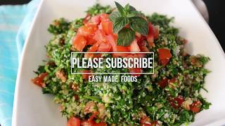 Tabbouleh Salattabouleh tabouli salad Tabouli Salad سلطه التبولهتبولةsalad recipes [upl. by Llain]