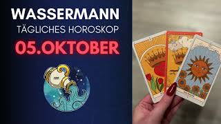 Horoskop  Wassermann  5Oktober 2022 [upl. by Ahdar]