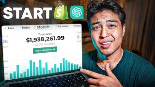 How To Start Dropshipping With AI Complete Tutorial [upl. by Dru]