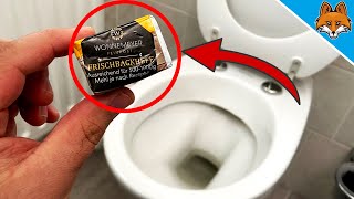 Throw THIS in your Toilet and WATCH WHAT HAPPENS 💥 Cleaning Trick 🤯 [upl. by Glennie]