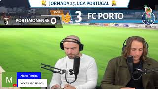 Portimonense x FC Porto  Liga Portugal  Jornada 25 [upl. by Sanalda]