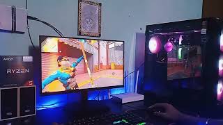 ryzen 5 5600 g ☠️ with graphics card LONG WOLF game play ✌🏻🖥️ JSB100K RGGamerLive [upl. by Rocca230]