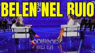 Belen nel Buio Intervista di Mara Venier a Domenica In [upl. by Acenom]