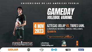 CONADEIP Voleibol varonil  Aztecas UDLAP vs Tigres UANL  TvUDLAP [upl. by Nhabois]