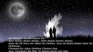 Chand Chupa Hum Dil De Chuke Sanam Full Song With Lyrics HQ [upl. by Anauqahc]