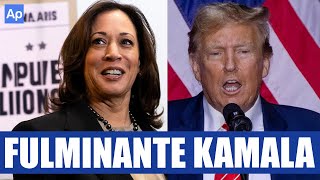 🚨 ¡FULMINANTE KAMALA DESTRUYE A TRUMP Sin Misericordia [upl. by Dayle357]