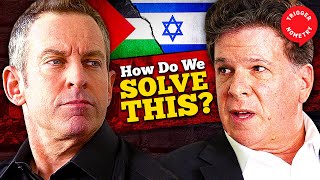 Sam Harris Vs Eric Weinstein IsraelPalestine [upl. by Ekoorb236]