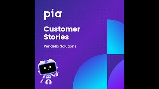 Pendello Solutionss Transition to Automation with Pia aiDesk [upl. by Yaj893]