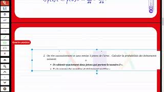 Exercice Probabilité Bac sciences [upl. by Eloc]