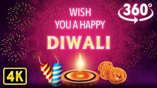 Happy Diwali 2016 4K  360 Degree Video  Diwali Special  Chellame Chellam [upl. by Hairim632]