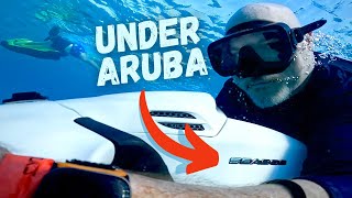 Aruba SeaBob Snorkeling Excursion from Arashi Beach [upl. by Hebner]