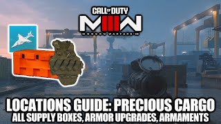 COD Modern Warfare 3  Precious Cargo Locations All Weapons Items Armor Upgrades amp Armaments [upl. by Noli]