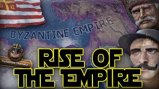 HOI4 RISE OF THE EMPIRE THE STORY OF A GREECE VERSUS THE WHOLE WORLD  Hearts of Iron 4 Byzantium [upl. by Enyehc]